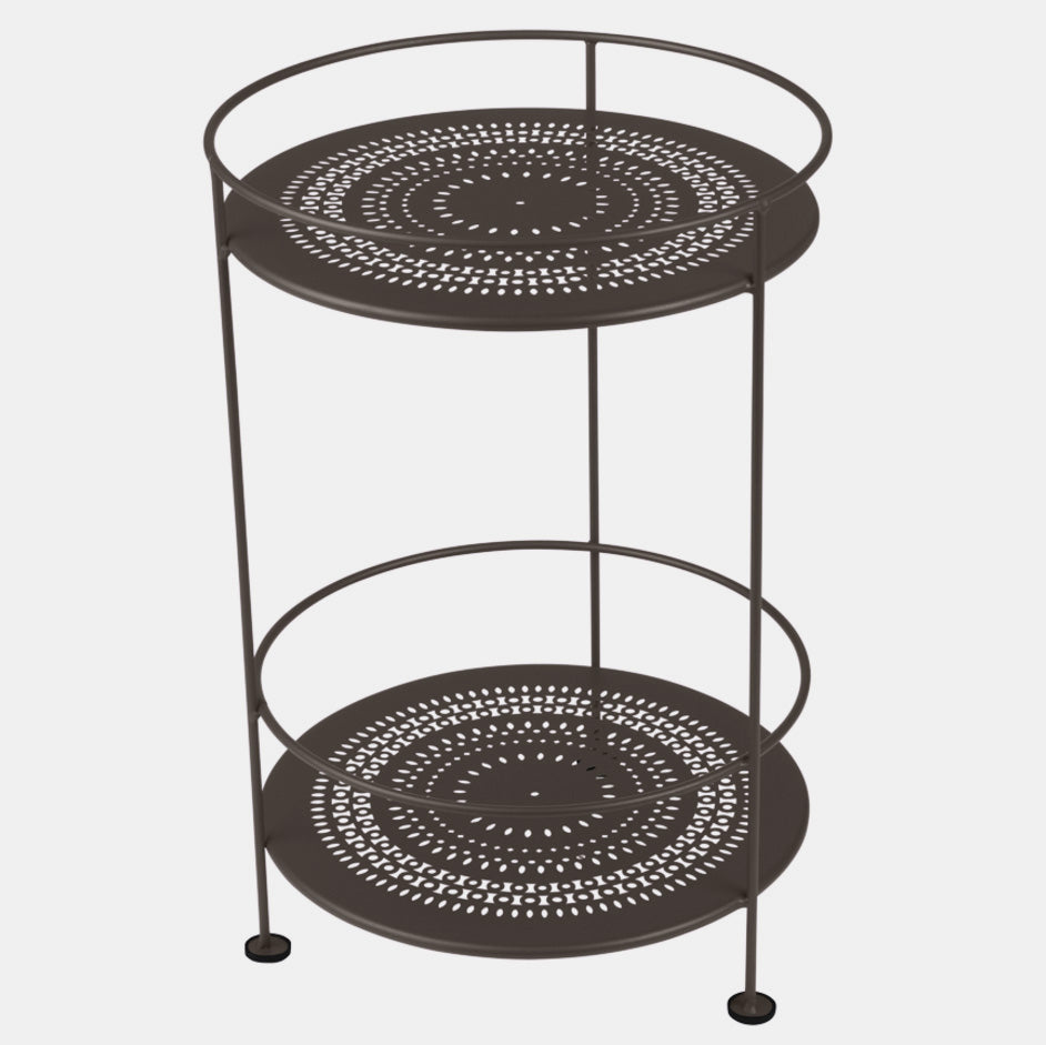 Table d'appoint à deux niveaux Guinguette
