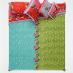 Couette indonésienne Aqua Olive