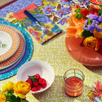Assiette à dessert en porcelaine Sariska rose