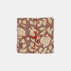 Serviettes Iris Rosewood : Lot de 4