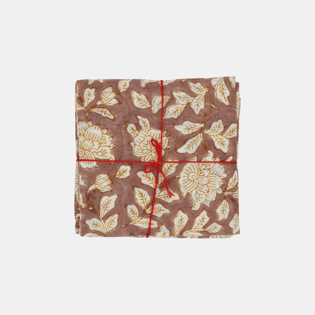 Serviettes Iris Rosewood : Lot de 4