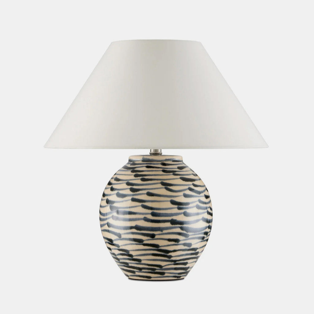 Lampe de table bleue Minnows