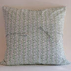 Housse de coussin matelassée rouge Babita