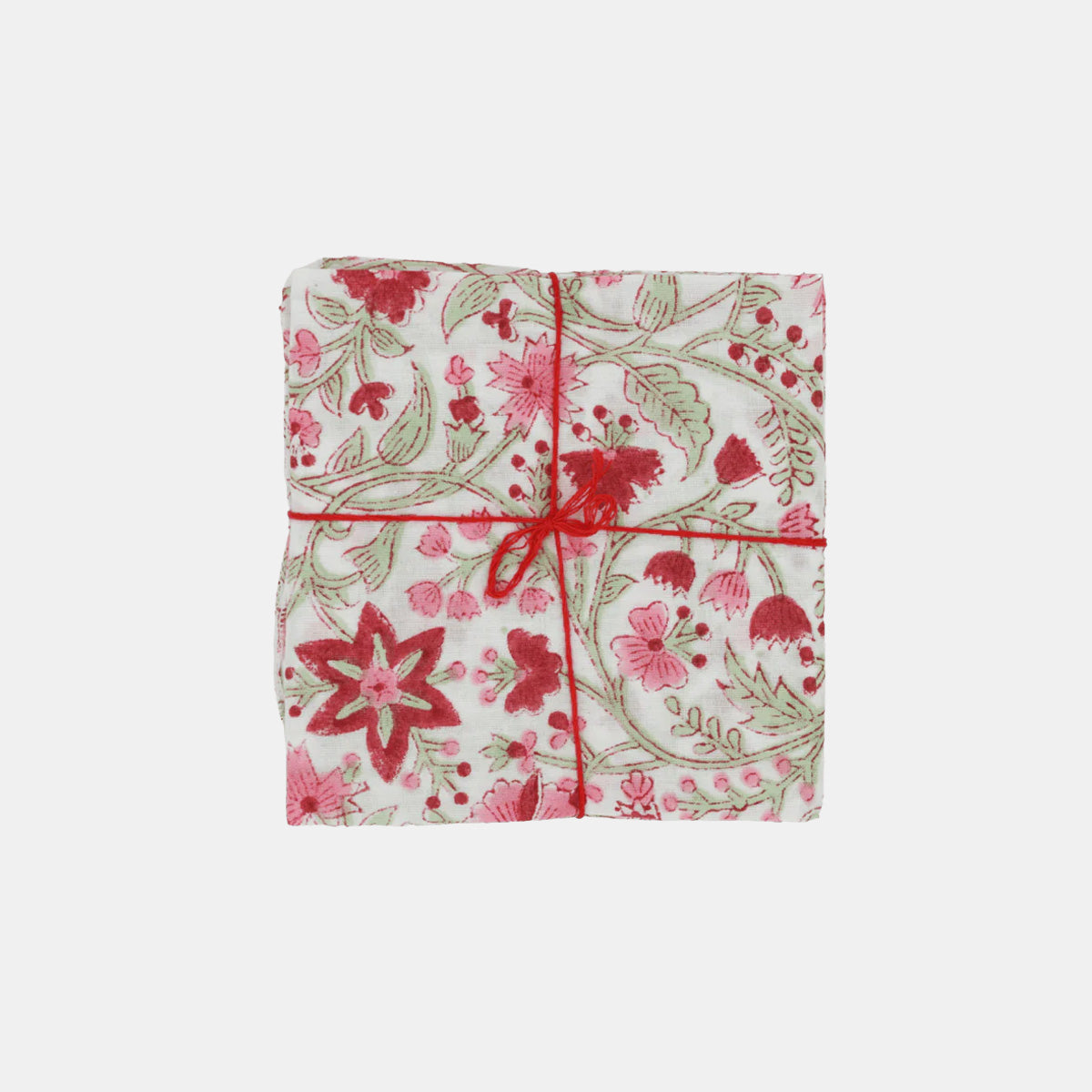 Serviettes Chrysanthème Brigitte : Lot de 4