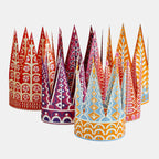 Six couronnes en papier