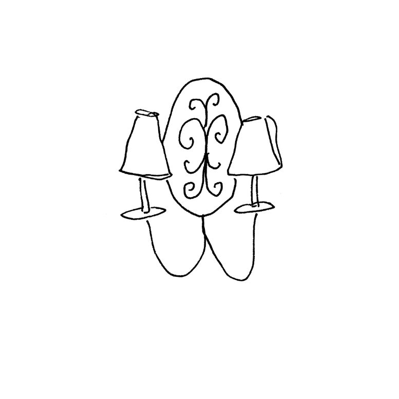Applique de chambre à coucher