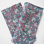 Serviette en lin à fleurs d'hiver