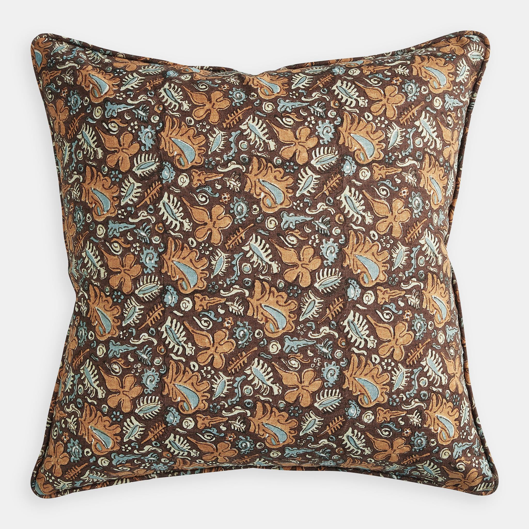 Coussin carré Maluku Sumac