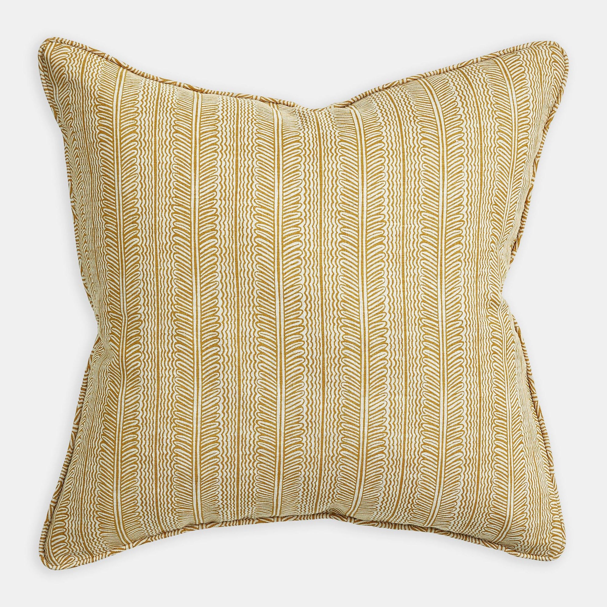Coussin carré Balos Safran