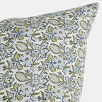 Coussin carré Krabi Moss Azure