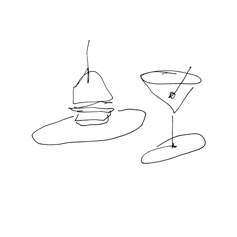 Dîner de fille Imprimer