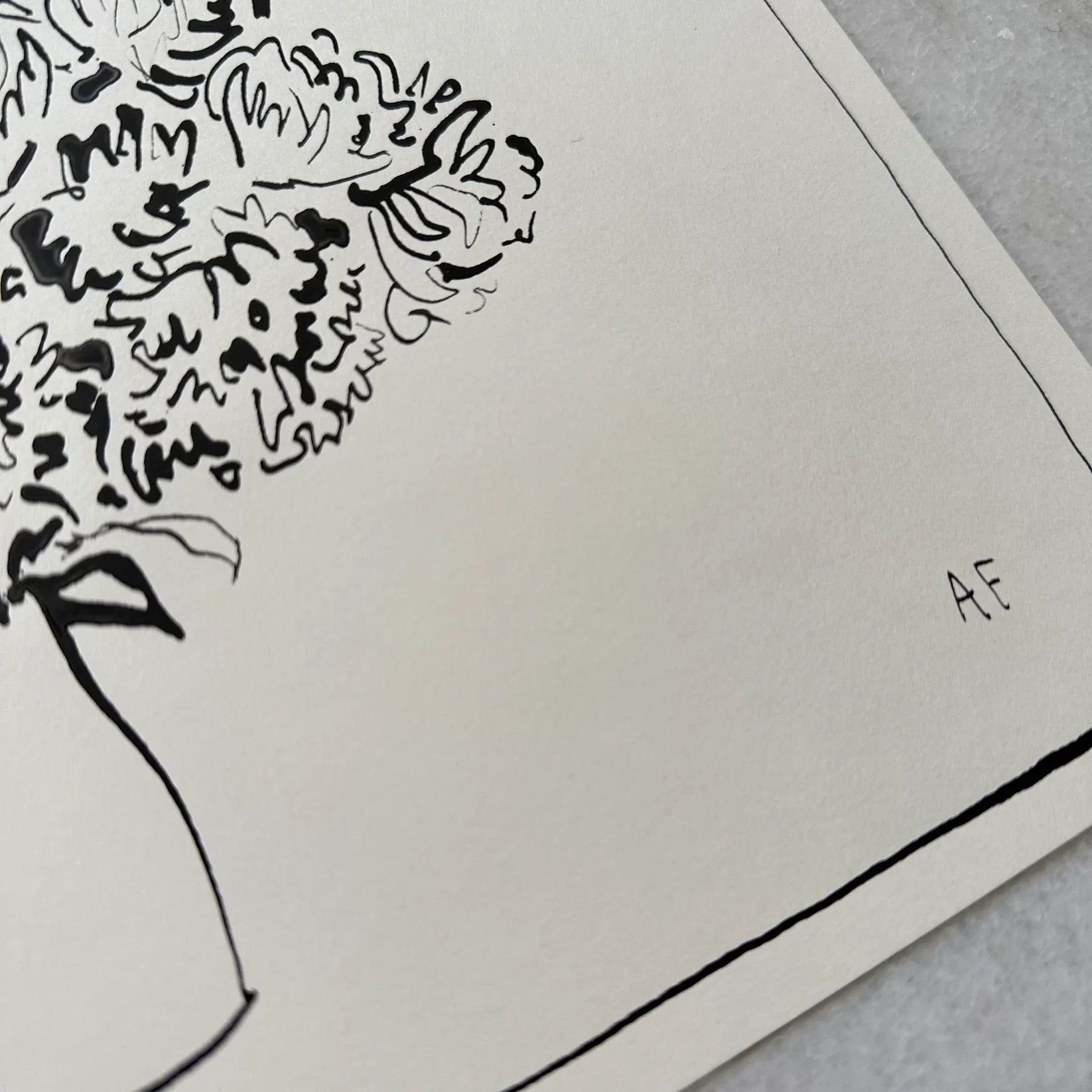 Vase Pivoine II par Aislinn Forbes
