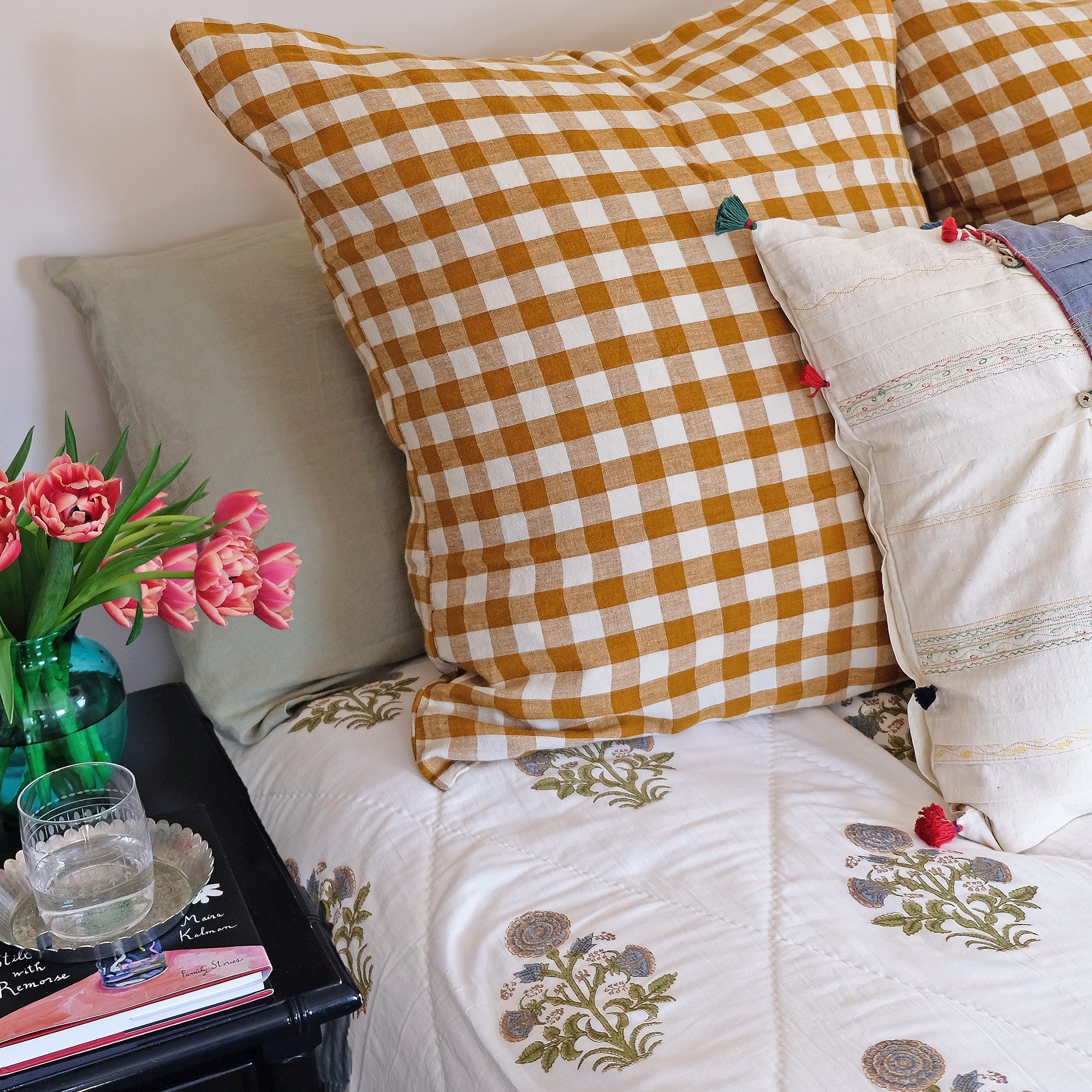 Couette bleu ardoise Kusum