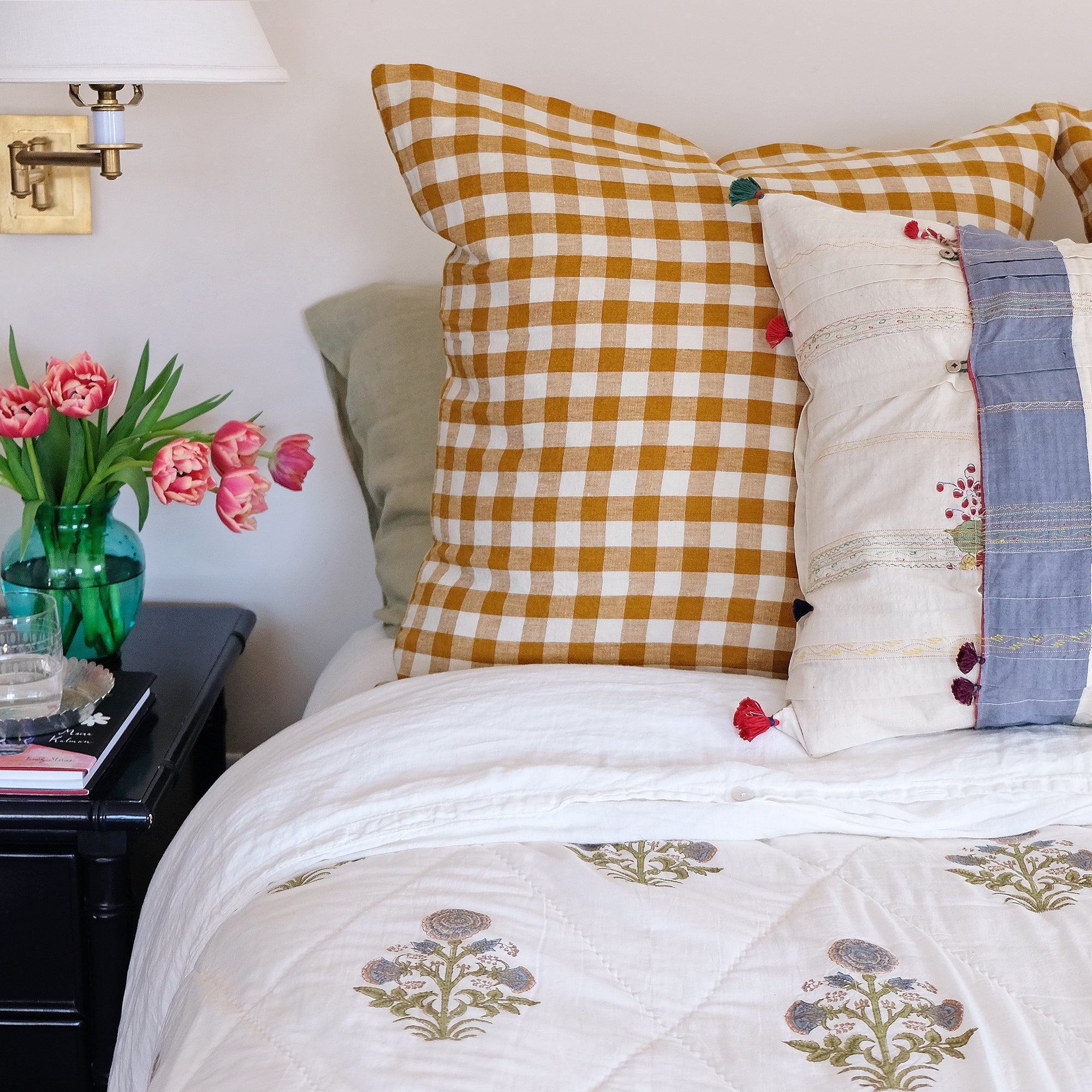 Couette bleu ardoise Kusum