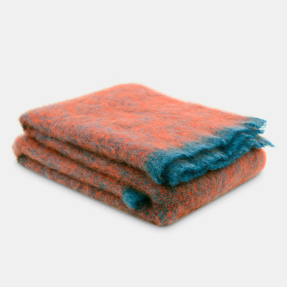 Plaid en mohair Clash Poppy