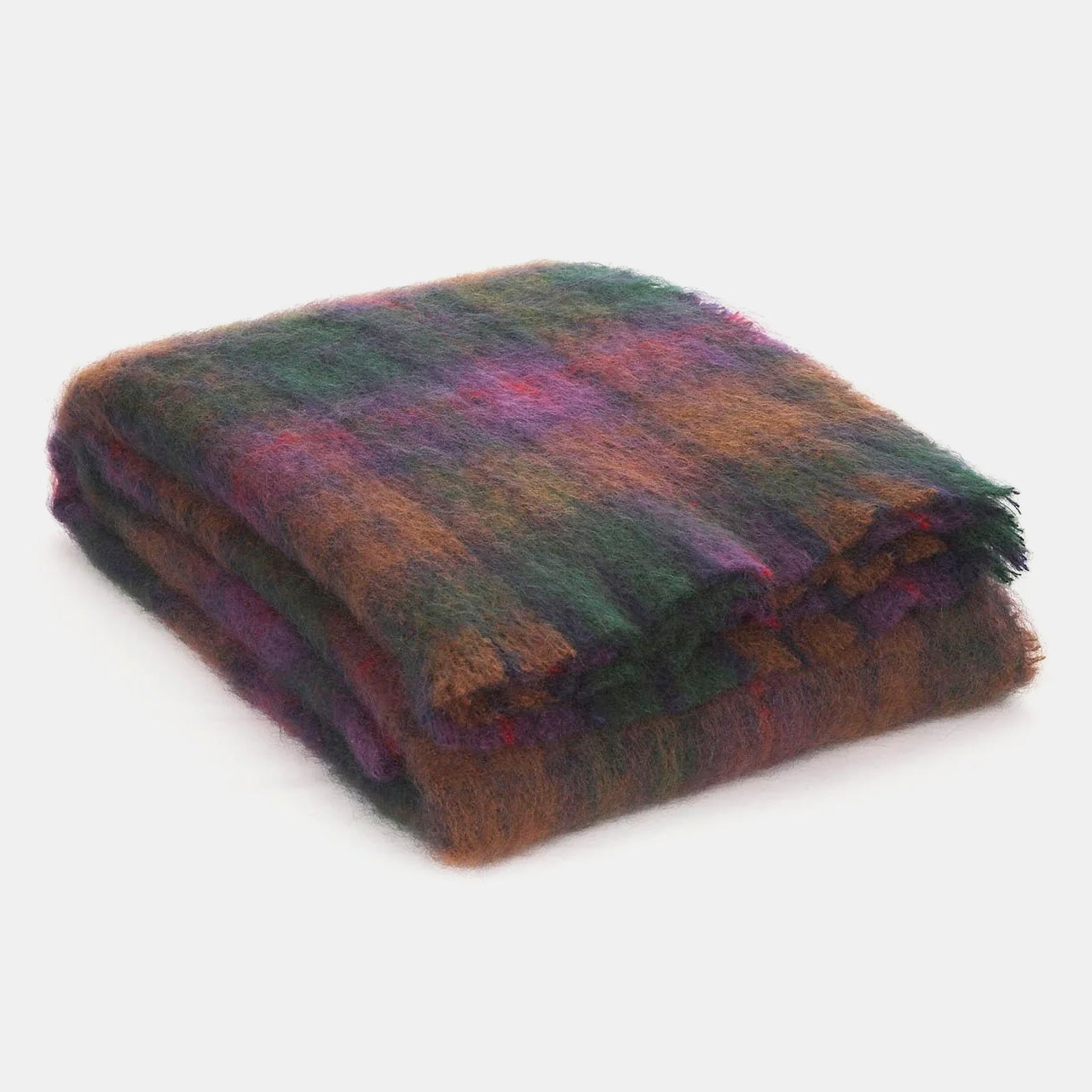 Plaid en mohair Drumin Woodland