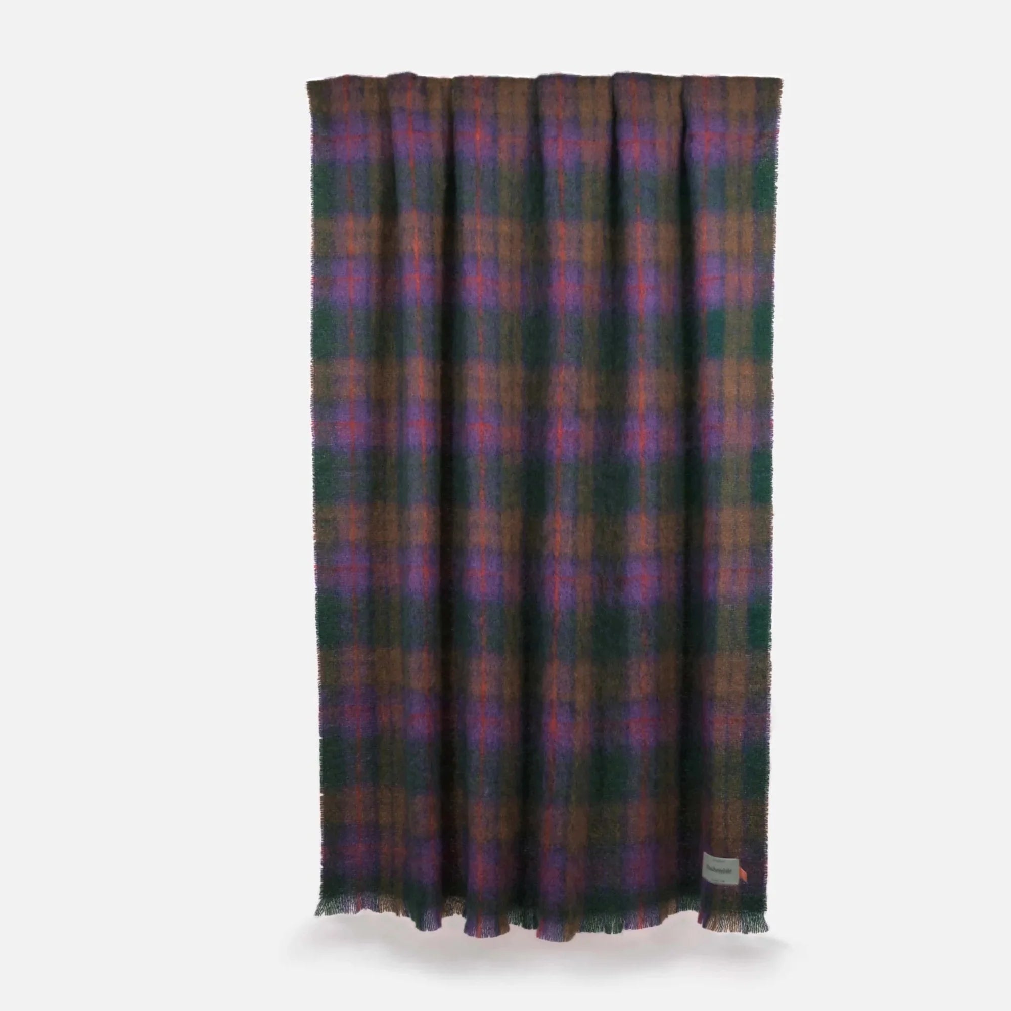 Plaid en mohair Drumin Woodland