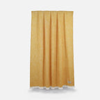 Jeté en mohair ocre Mooneen