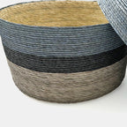 Panier de rangement en combo bleu Cielo