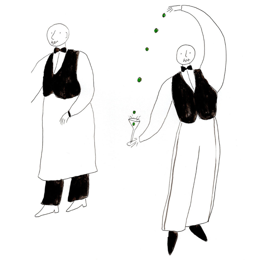 Imprimé Martini Dance