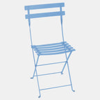 Lot de 2 chaises de bistrot en métal