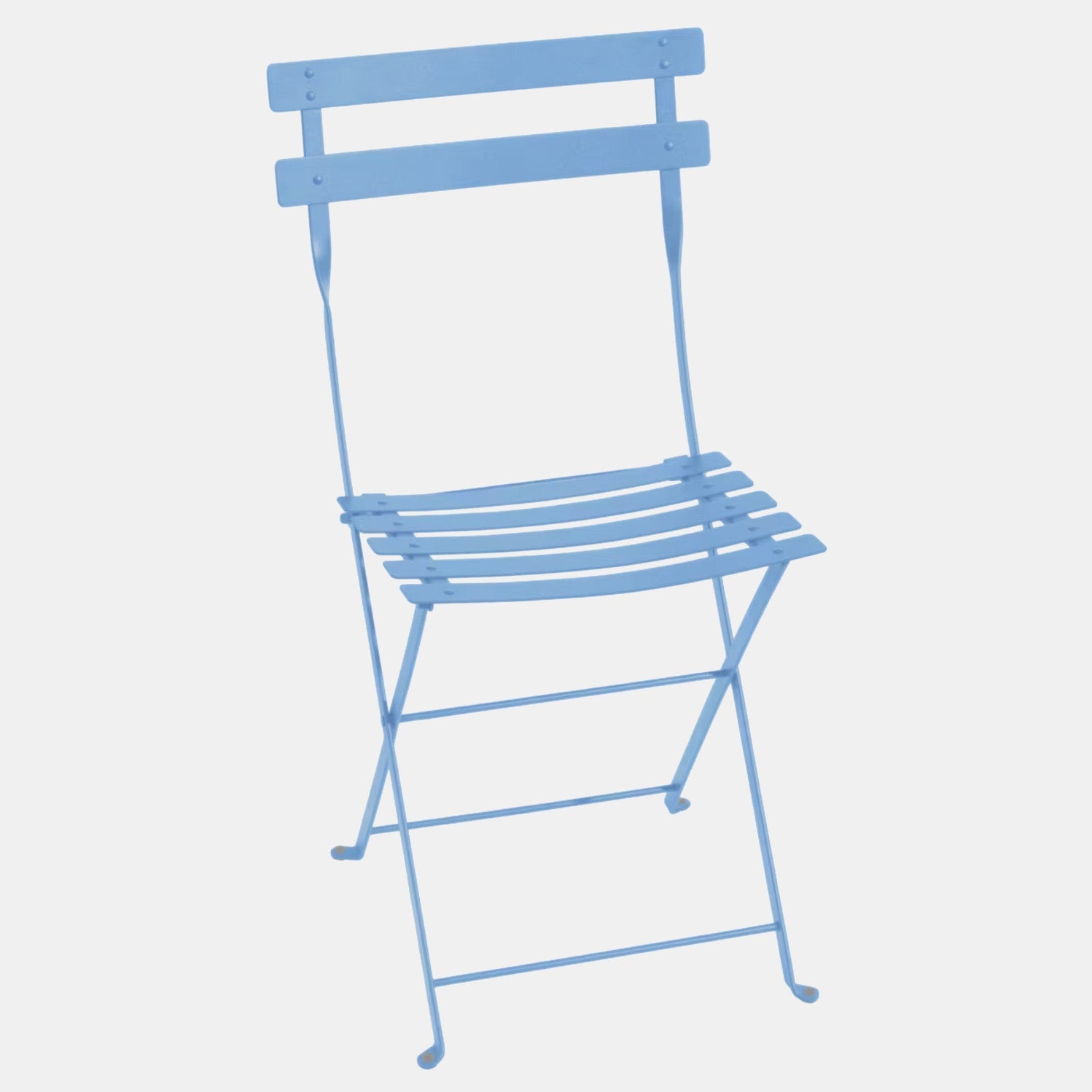 Lot de 2 chaises de bistrot en métal