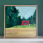 Toit rouge de Claire Cushman
