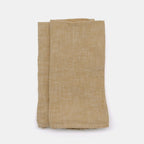 Serviette en lin Chine safran
