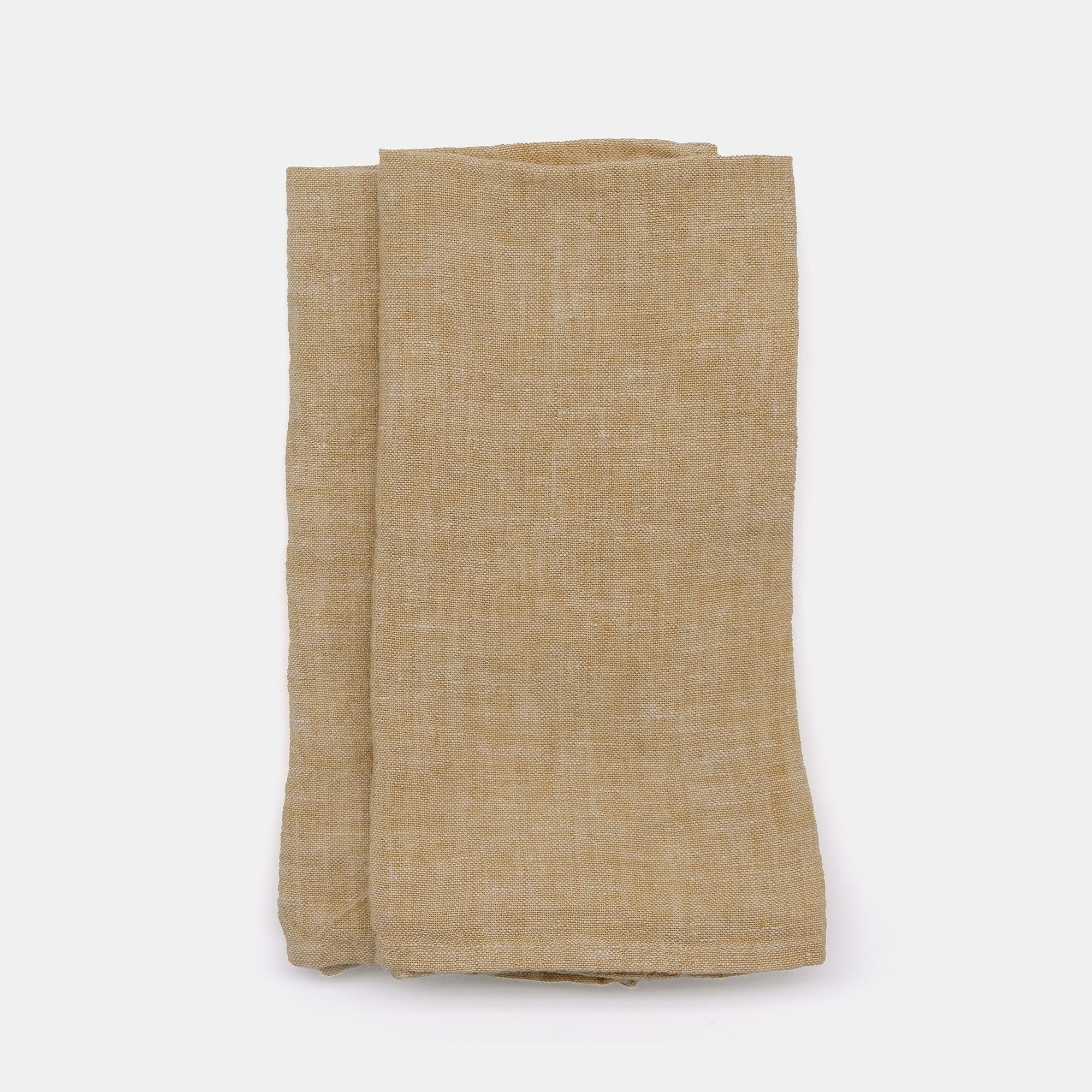 Serviette en lin Chine safran