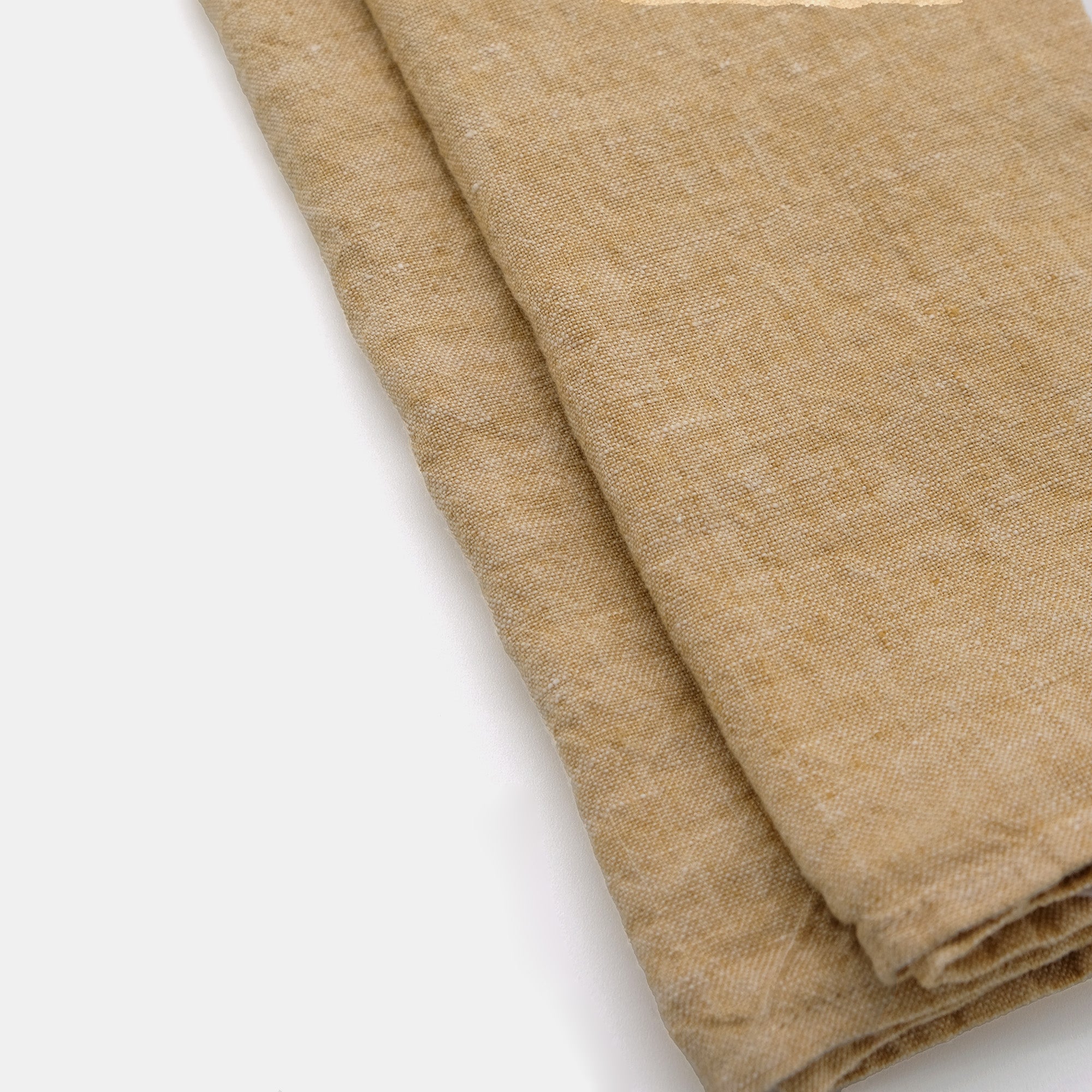 Serviette en lin Chine safran