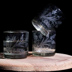 Verre gravé à la main en bref