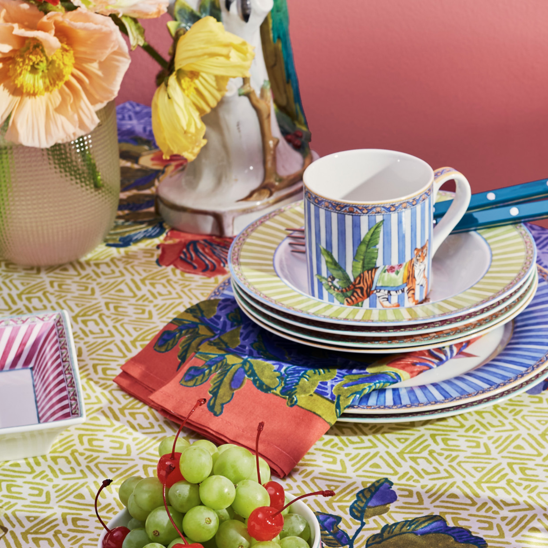 Tasse en porcelaine Sariska rose