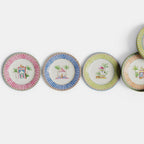 Assiette à dessert en porcelaine Sariska rose