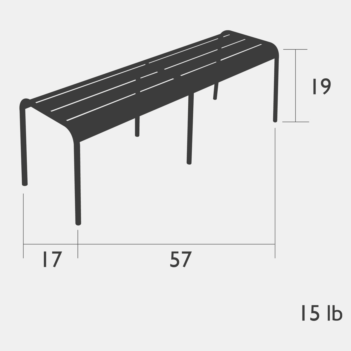Banc du Luxembourg 57
