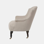 Chaise Tulipe en tissu spécial
