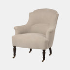 Chaise Tulipe en tissu spécial