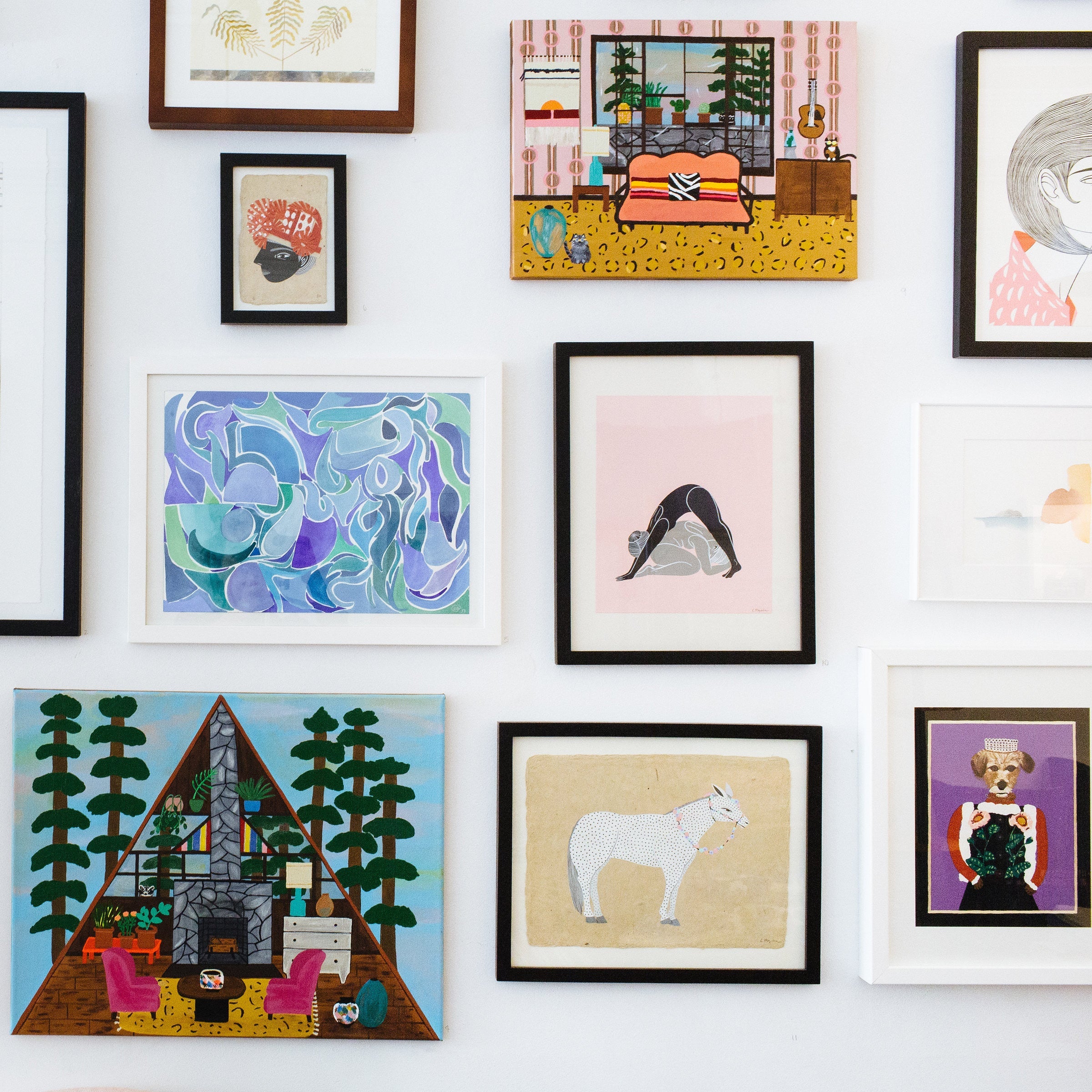 Impression d'art de Lady Maggie