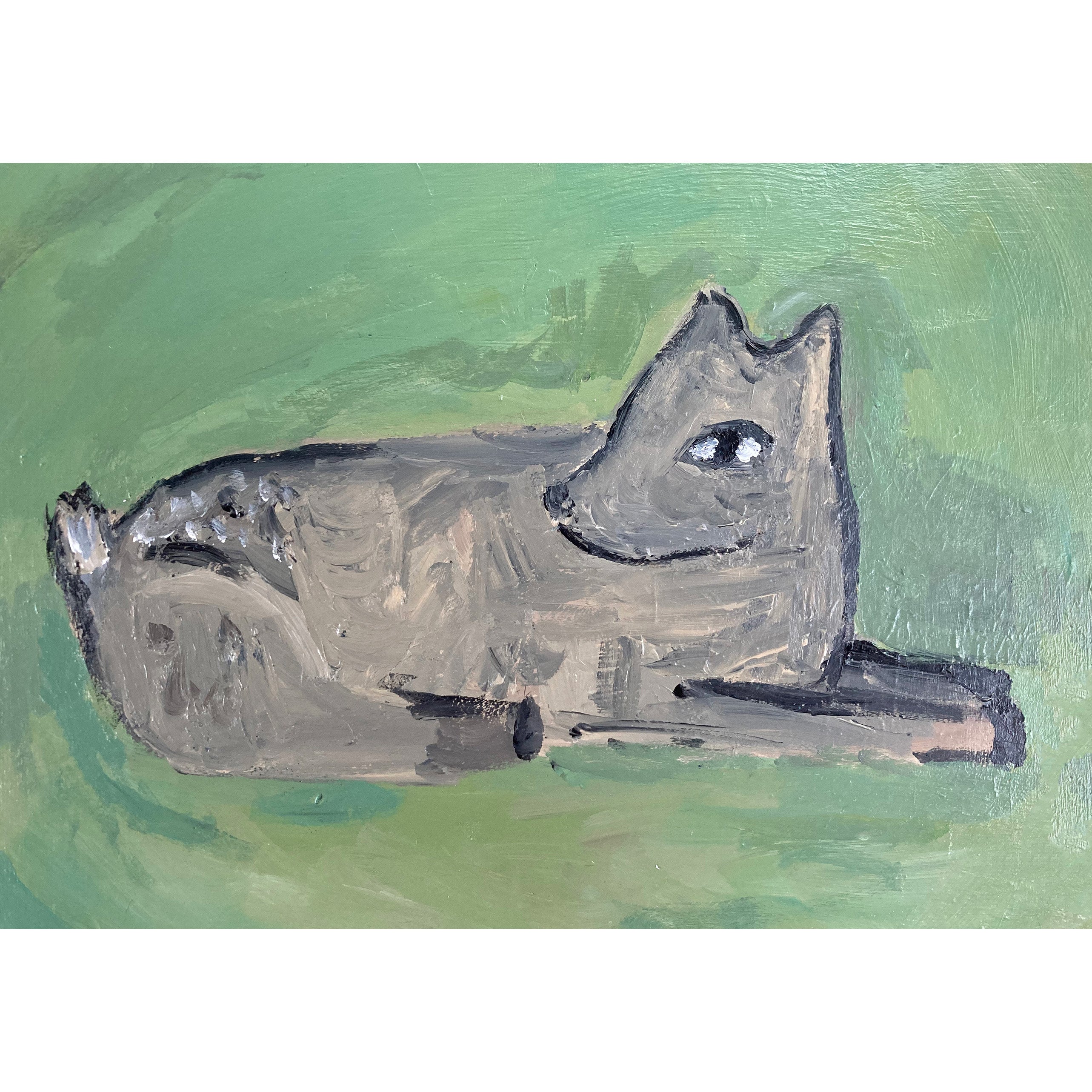 Animal dans l'herbe par Steph Becker