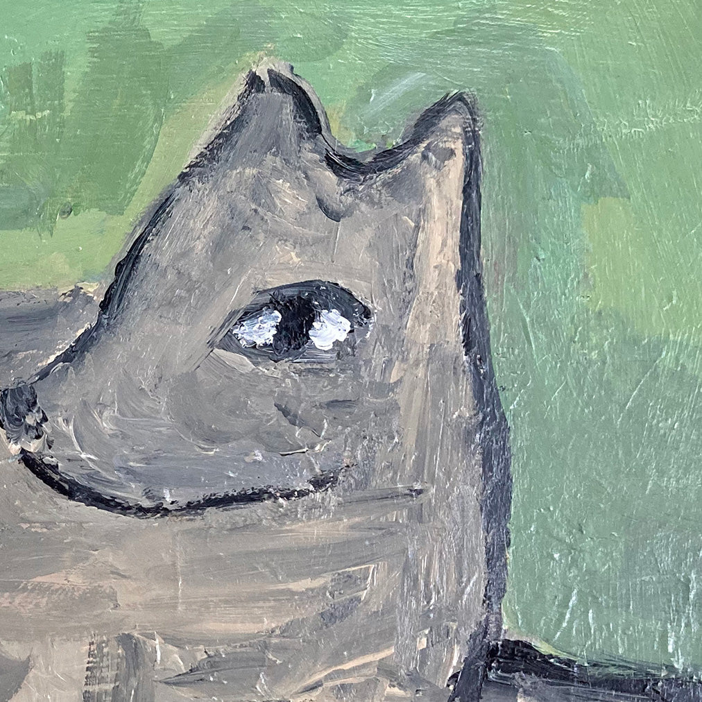 Animal dans l'herbe par Steph Becker
