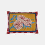 Coussin lombaire doré à rayures léopard pour bébé