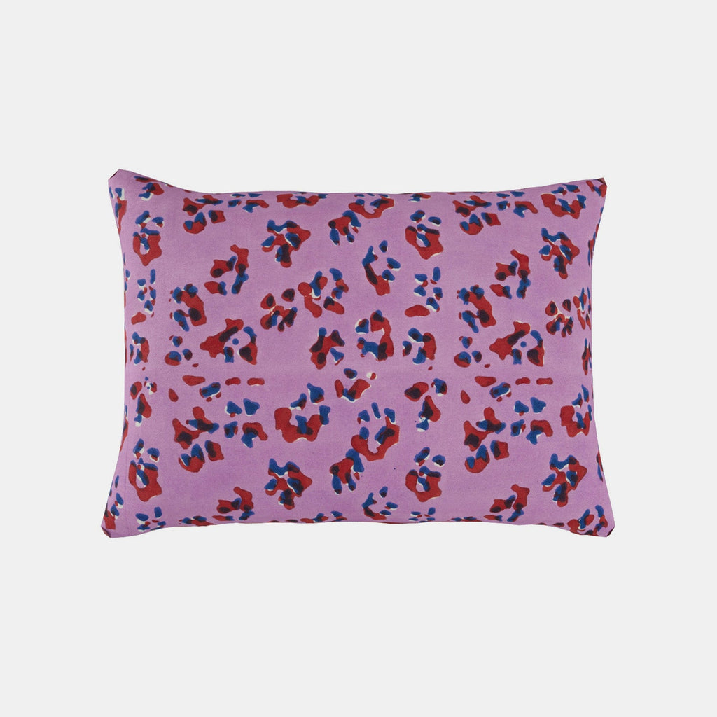 Coussin lombaire doré à rayures léopard pour bébé