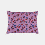 Coussin lombaire doré à rayures léopard pour bébé