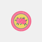 Dessous de verre citron et laurier-rose