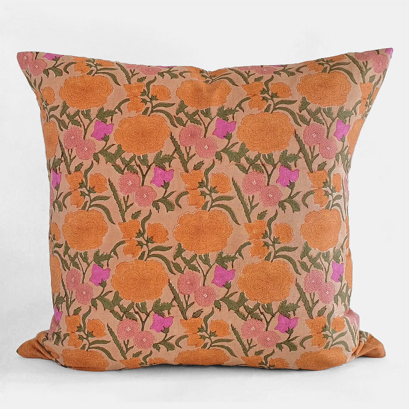 Coussin carré Nargis Old Rose