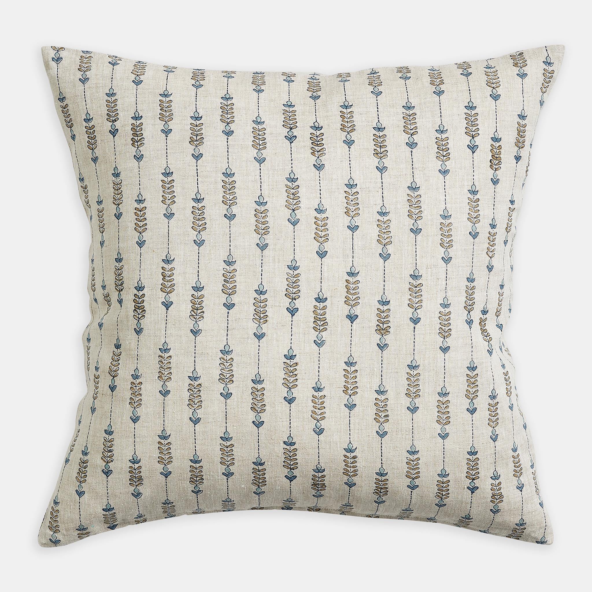 Coussin carré Geneva Fresh Azure