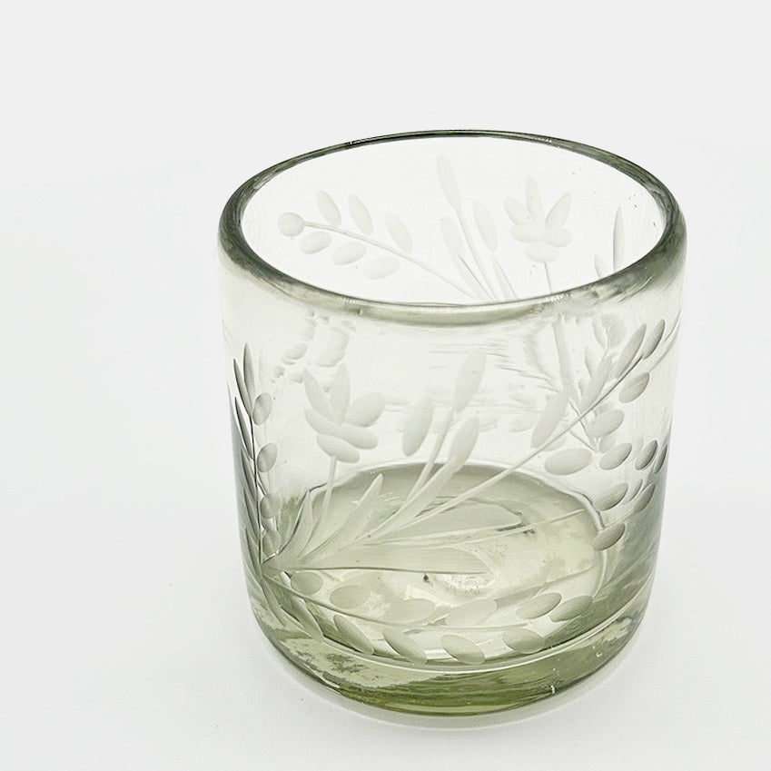 Verre gravé à la main en bref