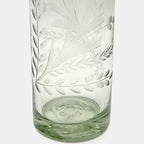 Verre gravé à la main en hauteur