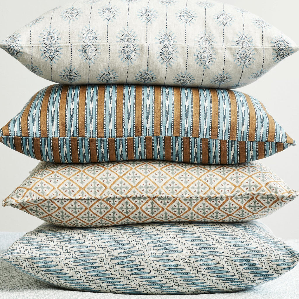 Coussin carré Jakarta Azure