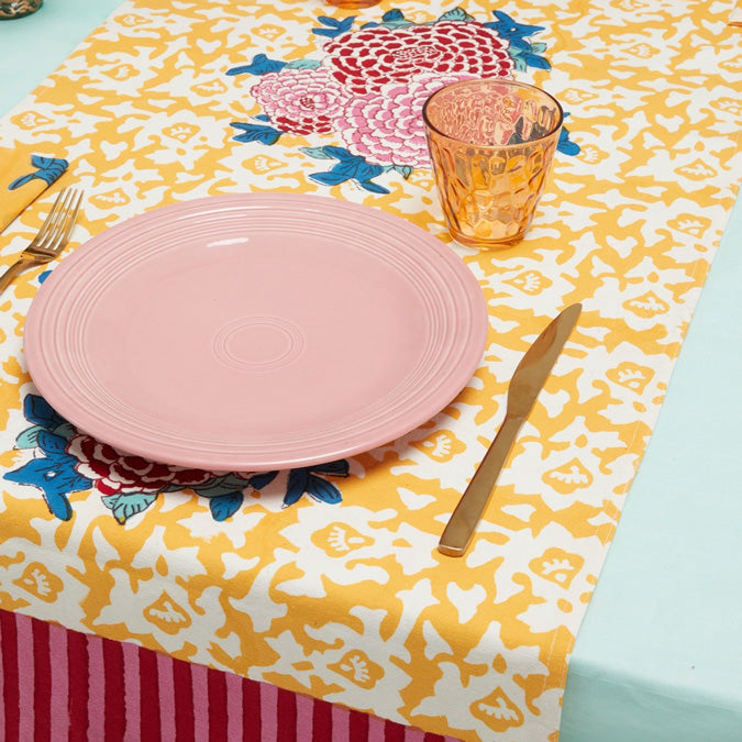Chemin de table Arabesque doré