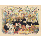 Impression sur le vin et les serveurs